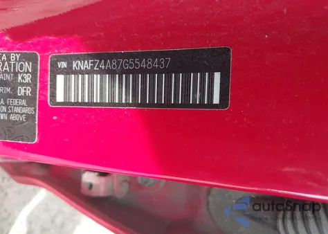 2016 Kia Forte Ex from USA, damaged, VIN KNAFZ4A87G5548437